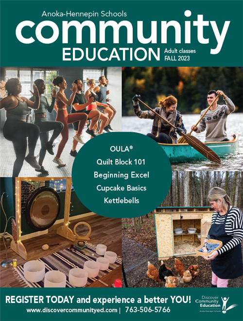 cover of fall catalog 